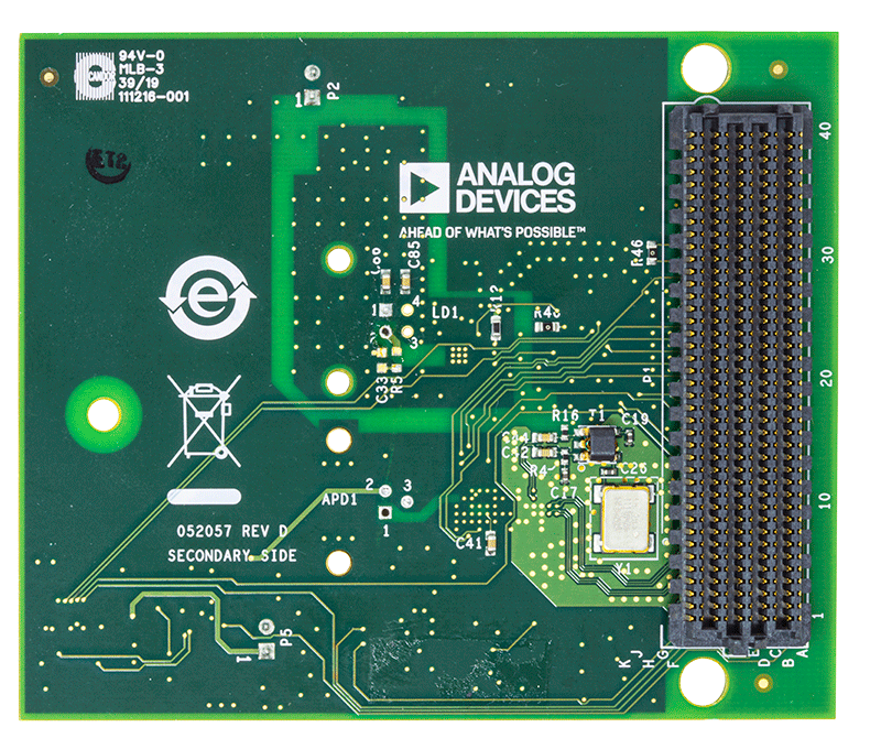 ADA4355 Evaluation Board - Bottom View