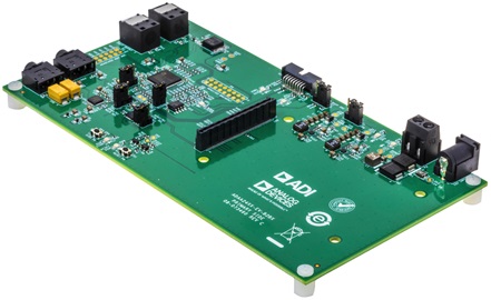 ADAA24XX-EV-B2BX Evaluation Board Angle View