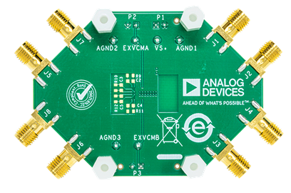 ADAQ8088 Evaluation Board - Bottom View