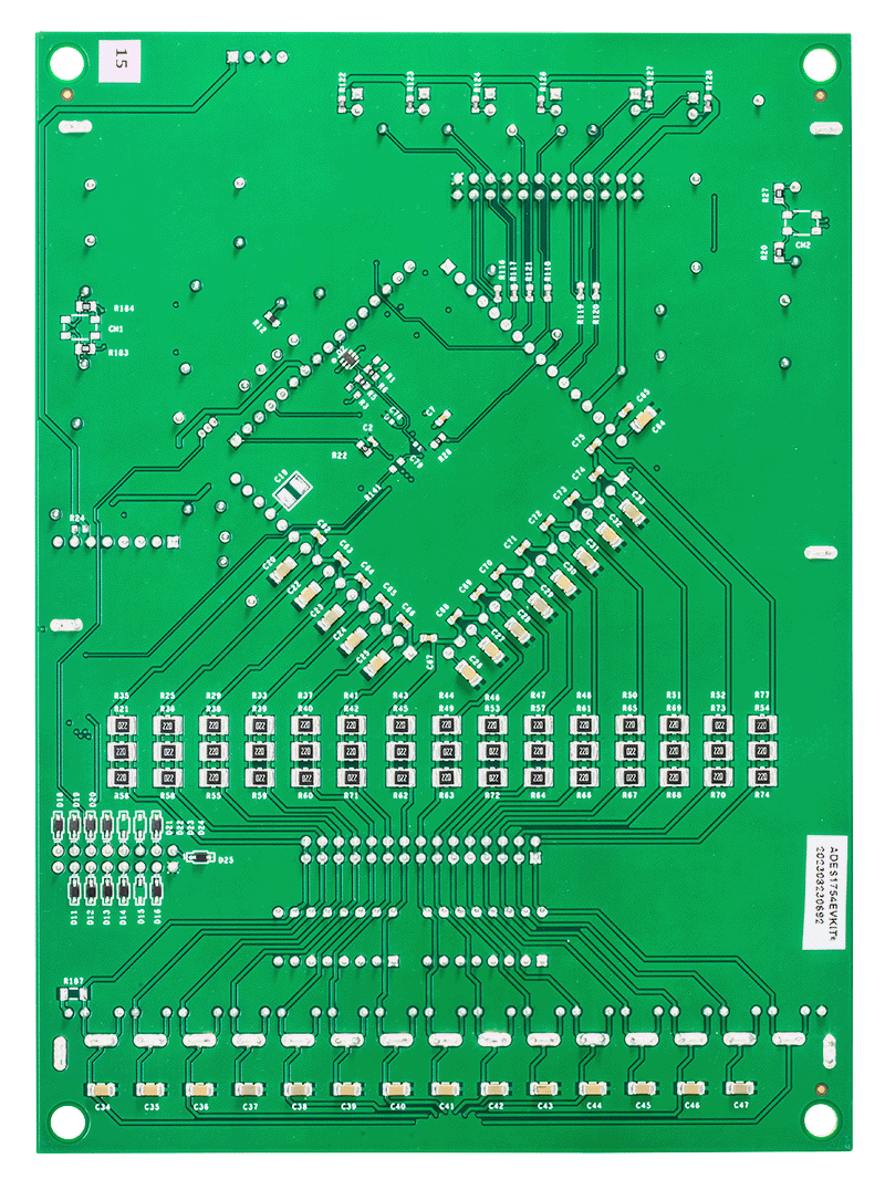 ADES1754 Eval Board Photo Bottom