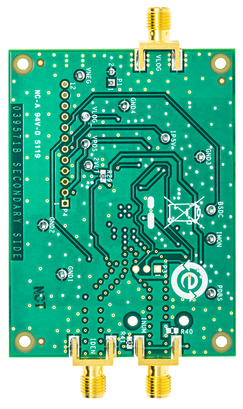 ADL5304 Evaluation Board - Bottom View