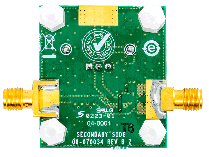 ADL5507 Evaluation Board - Bottom