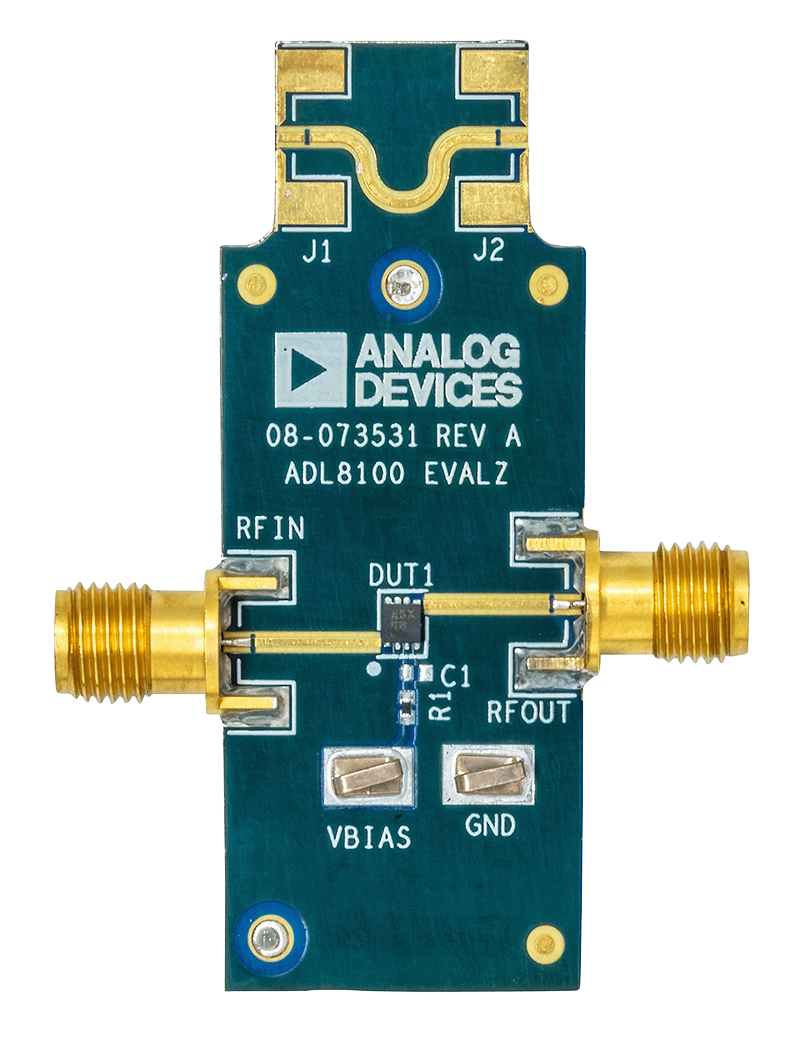 ADL8100 Evaluation Board - Top