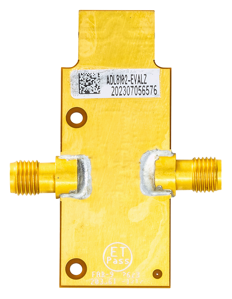 ADL8102 Evaluation Board - Bottom