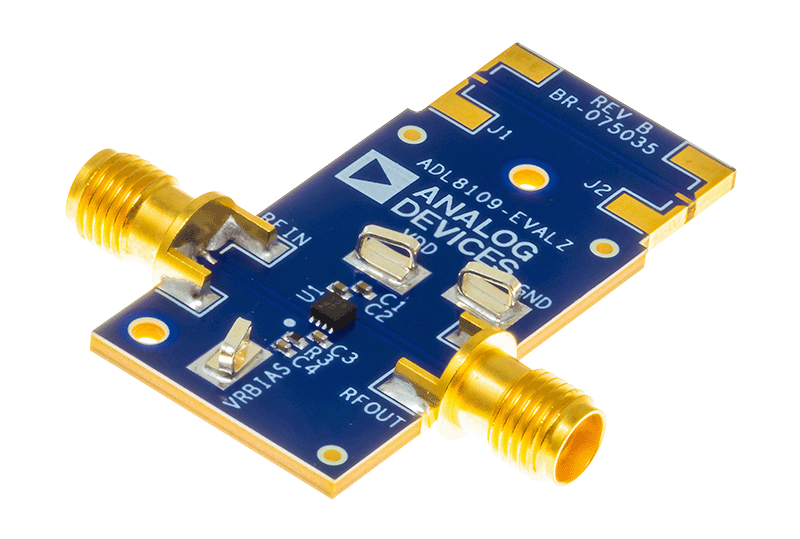 EVAL-ADL8109 Board Photo Angle View