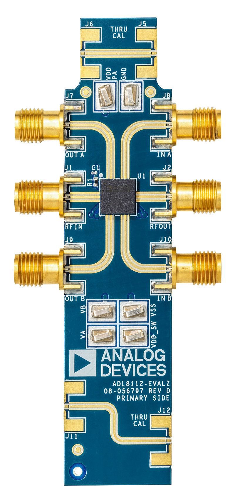 ADL8112 Evaluation Board - Top