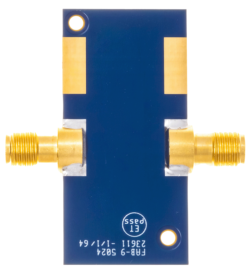 ADL8124-EVALZ Bottom evaluation board web