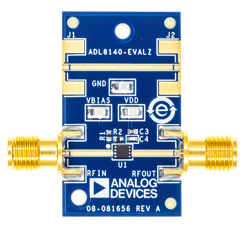 EVAL-ADL8140 Board Photo Top View