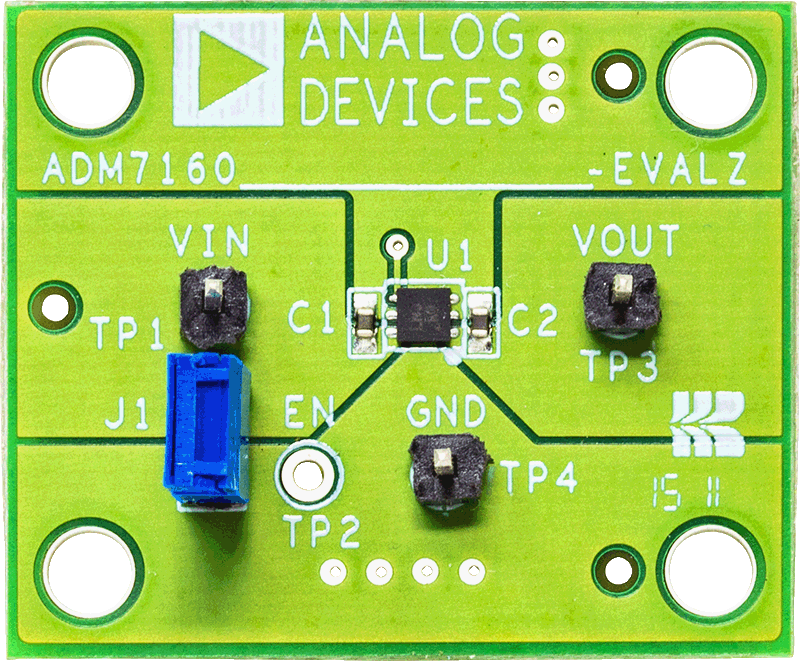 ADM7160CP-EVALZ - Top View