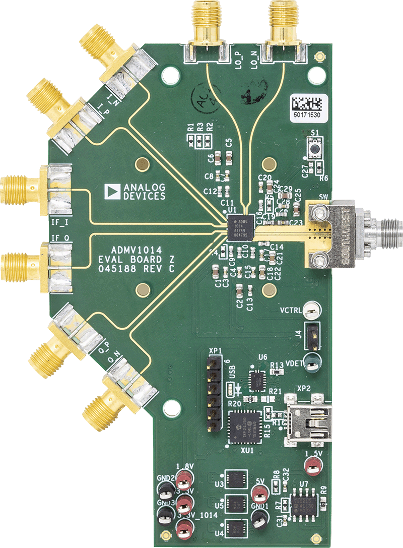 ADMV1014 Evaluation Board