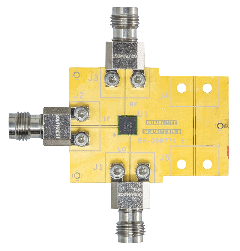 ADMV1550 Evaluation Board - Bottom