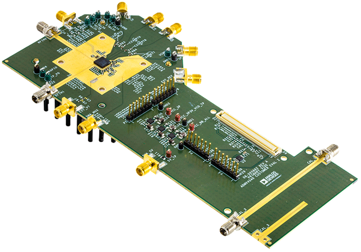 ADMV4540 Evaluation Board - Angle View