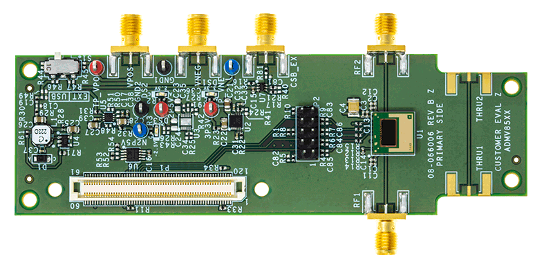 EVAL-ADMV8502 Board Photo Top View