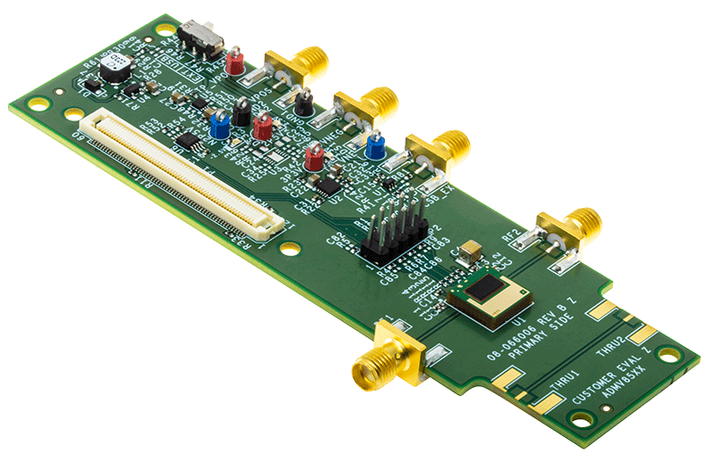 EVAL-ADMV8505 Board Photo Angle View