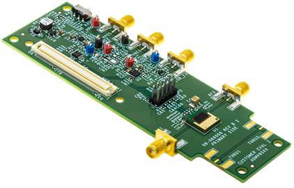 ADMV8526 Evaluation Board - Angle View
