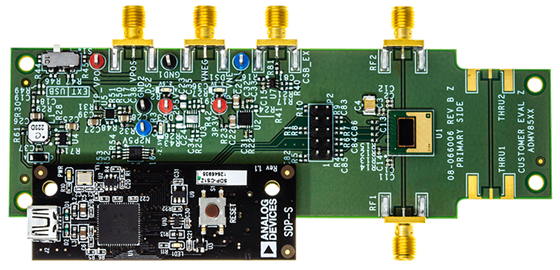 ADMV8526 Evaluation Board Kit - Top View