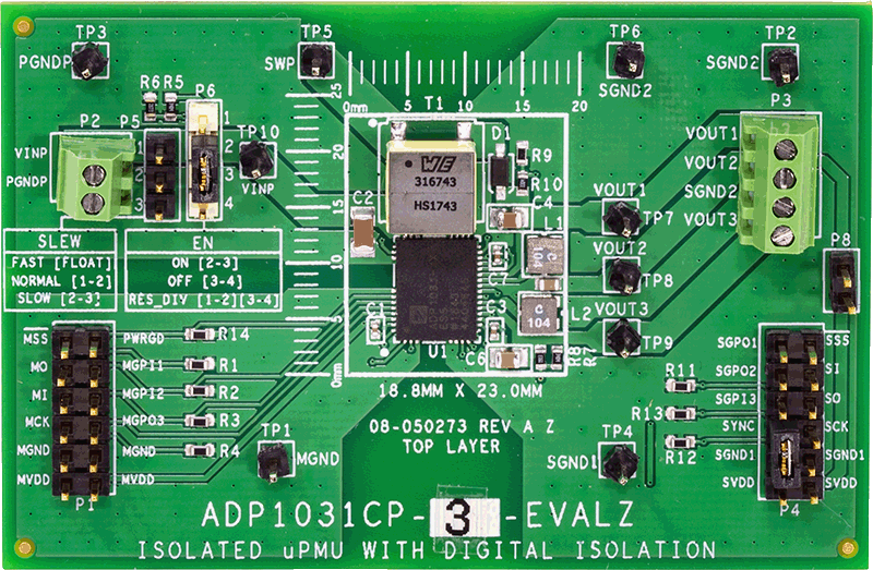 ADP1031 Evaluation Board