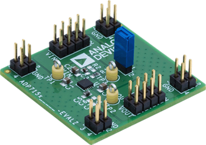 ADP7158CP-3.3 EVALZ - Angle View