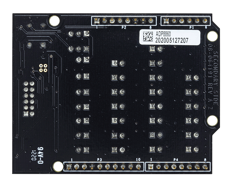 ADP8860SHIELD Evaluation Board - Bottom View