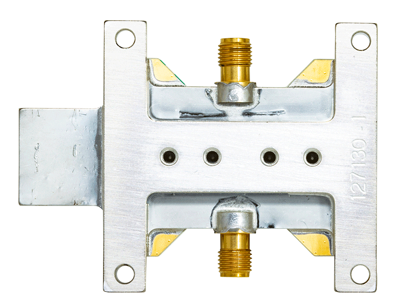 ADPA1107 Evaluation Board - Bottom