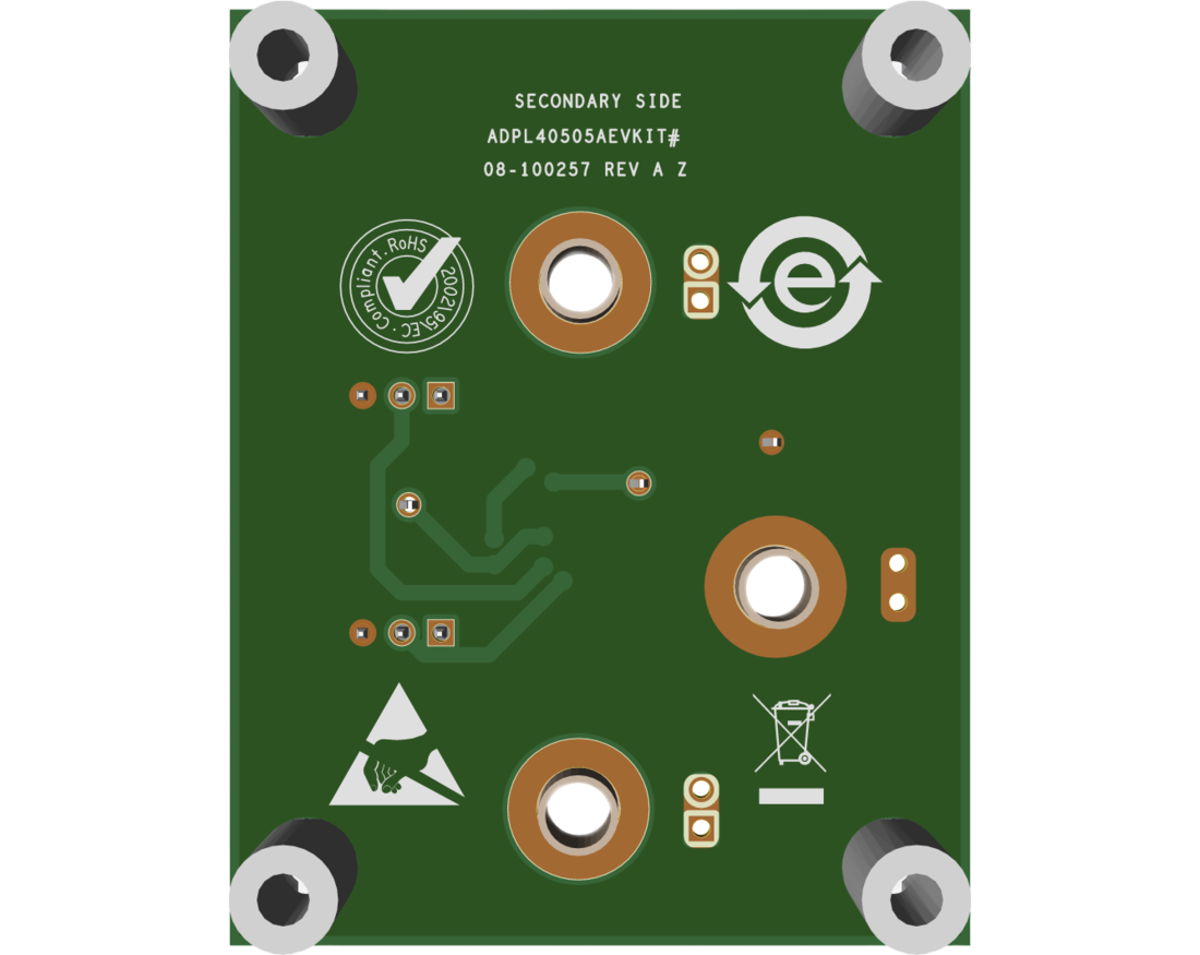 ADPL40505AEVKIT Board Photo Bottom View
