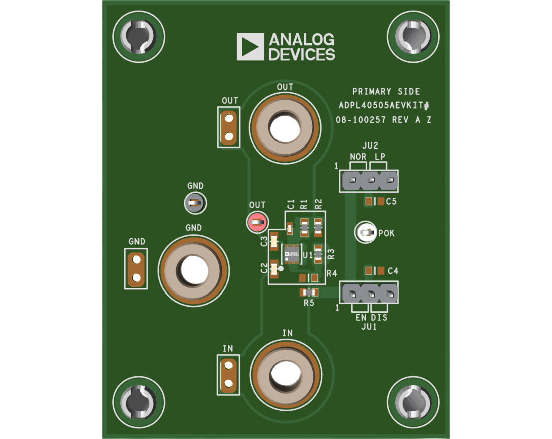 ADPL40505AEVKIT Board Photo Top View