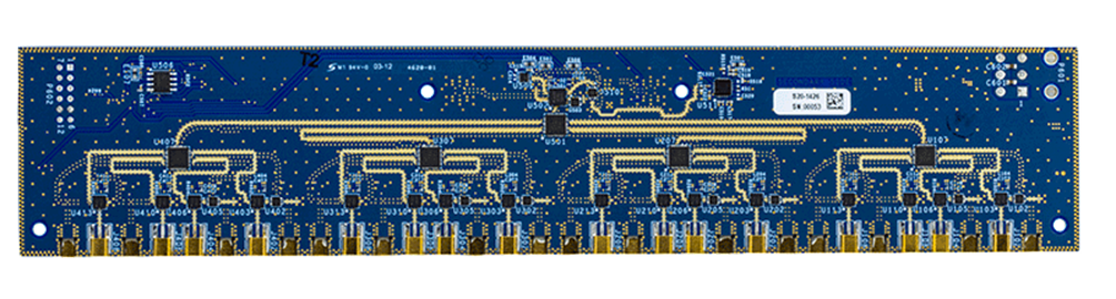 ADQUADMXFE-CAL Evaluation Board - Bottom View
