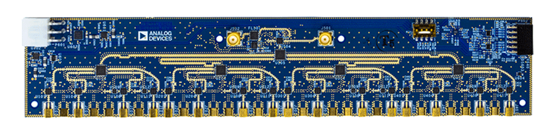 ADQUADMXFE-CAL Evaluation Board - Top View
