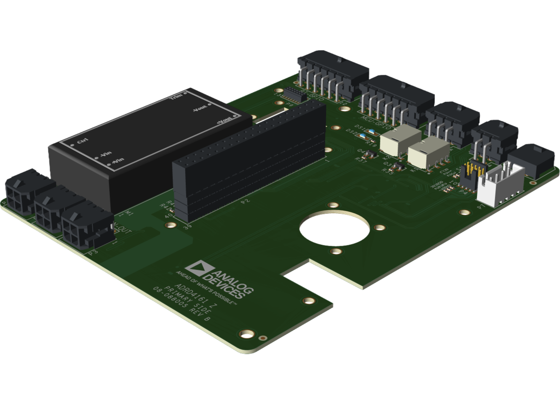 ADRD4161-01Z Evaluation Board Angle View