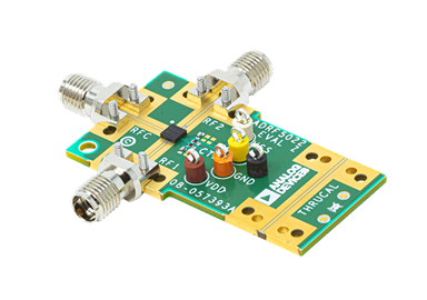 ADRF5020/ADRF5021/ADRF5026/ADRF5027 Evaluation Board - Angle View