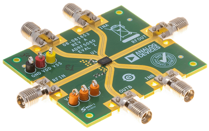 EVAL-ADRF5060 Board Photo Angle View
