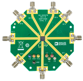 ADRF5080 - Evaluation Board - Top