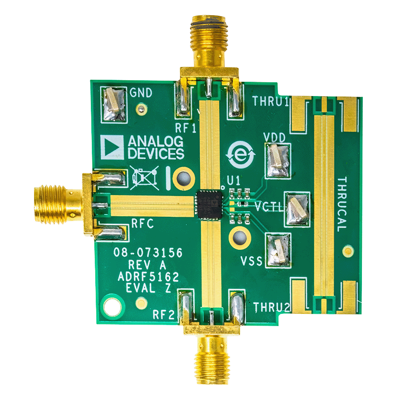 EVAL-ADRF5162 Board Photo Top View