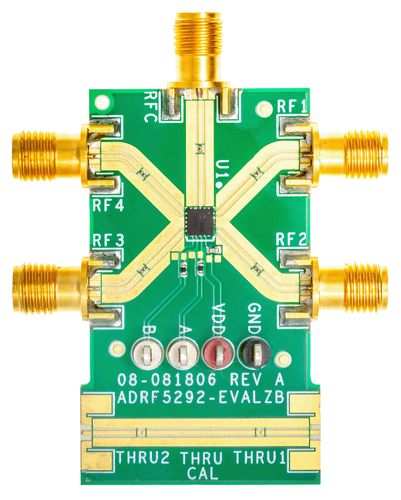 EVAL-ADRF5292 Board Photo Top View