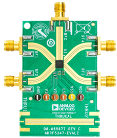 ADRF5347 Evaluation Board - Top