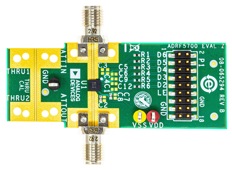 ADRF5700 Evaluation Board - Top