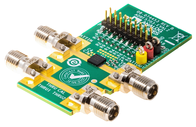 EVAL-ADRF5703 Board Photo Angle View