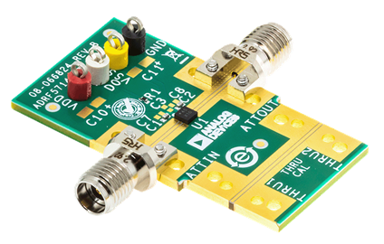 ADRF5714/ADRF5715 Evaluation Board - Angle View