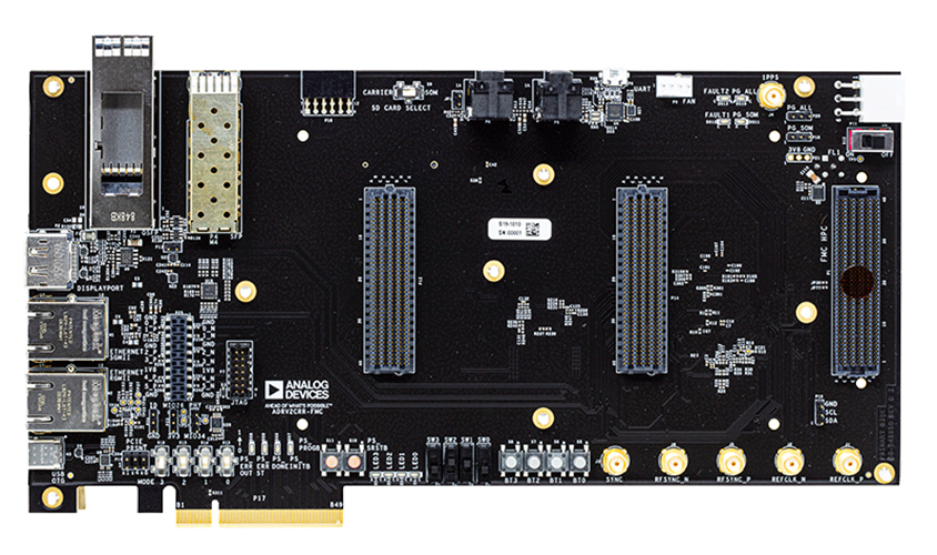 ADRV2CRR-FMC Evaluation Board - Top View