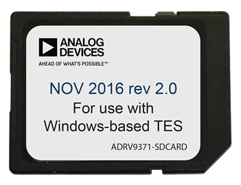 ADRV9371 SD Card - Windows