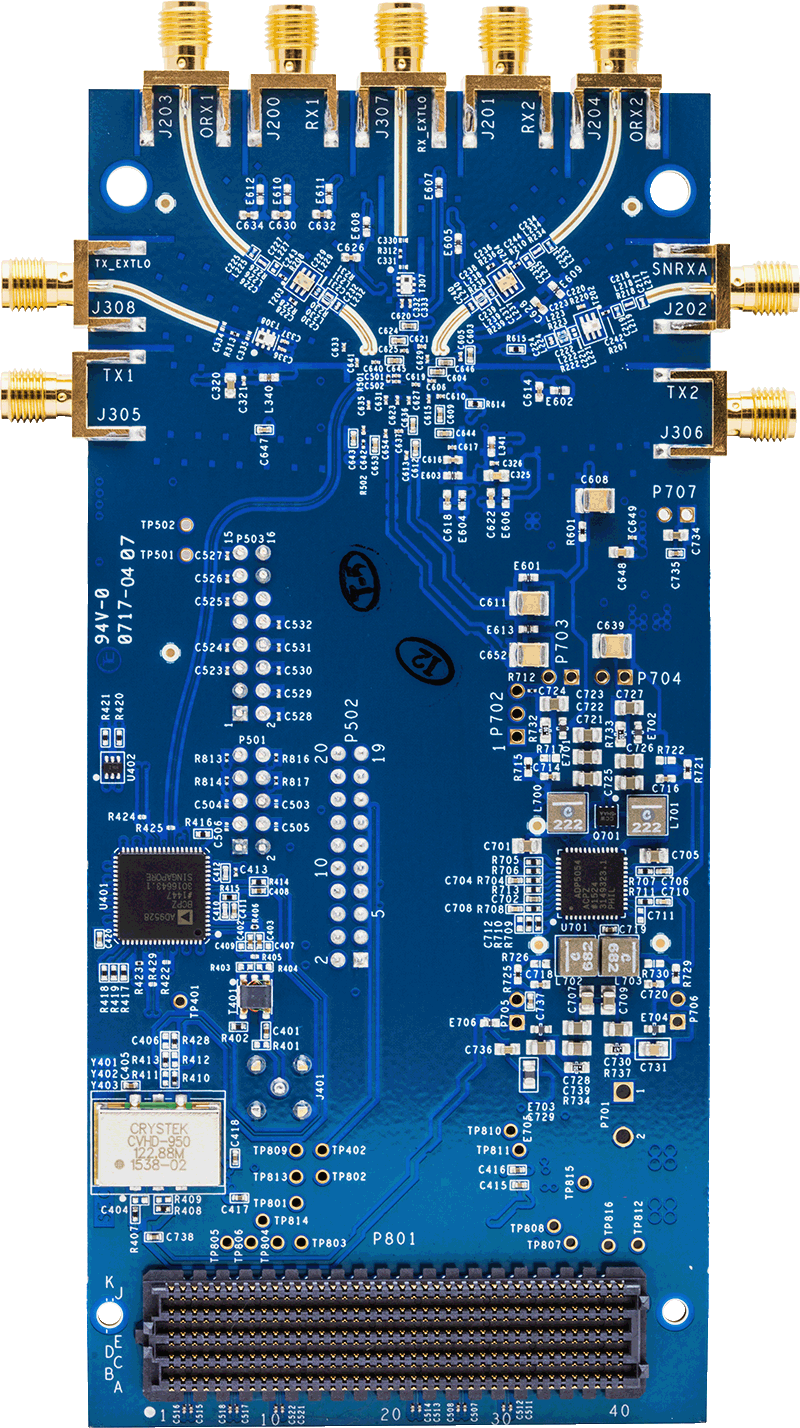 ADRV9375-PCBZ - Bottom View
