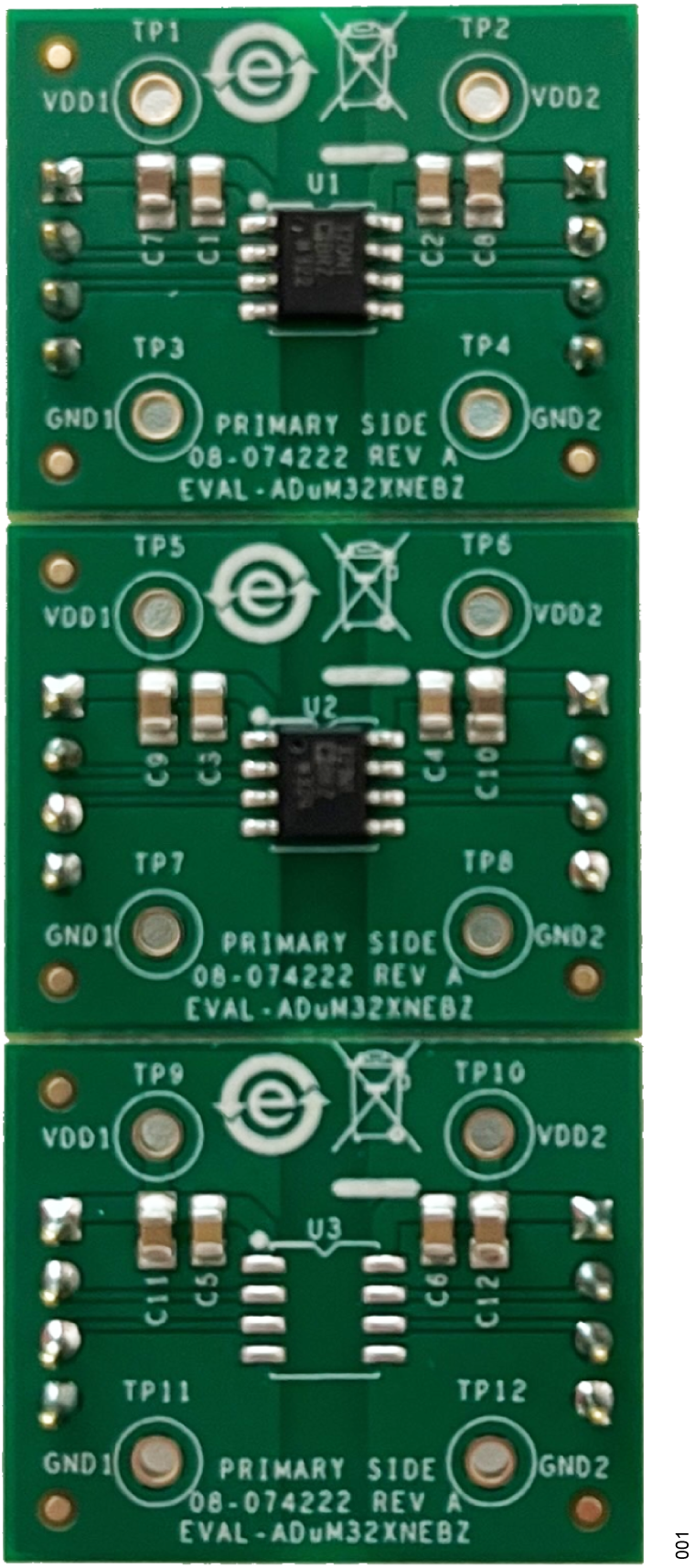 EVAL-ADuM32XNEBZ Evaluation Board