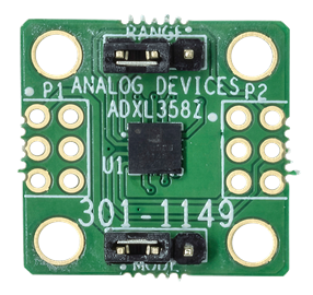 EVAL-ADXL358 Evaluation Board - Top View