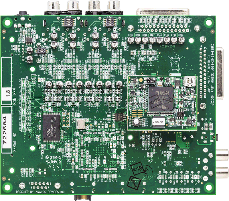 アラタページ*.゜ EVAL-21489-EZLITE | SHARC 21489 EZ-KIT Lite for the ADSP-2148x