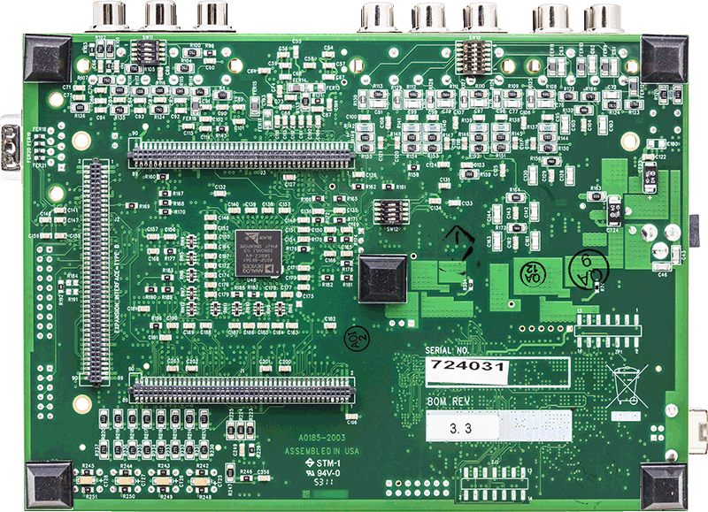ADZS-BF561-EZLITE - Bottom View