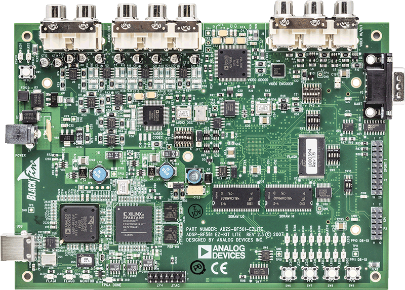 ADZS-BF561-EZLITE - Top View