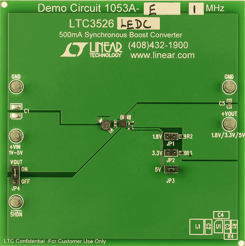 DC1053A-E Demo Board