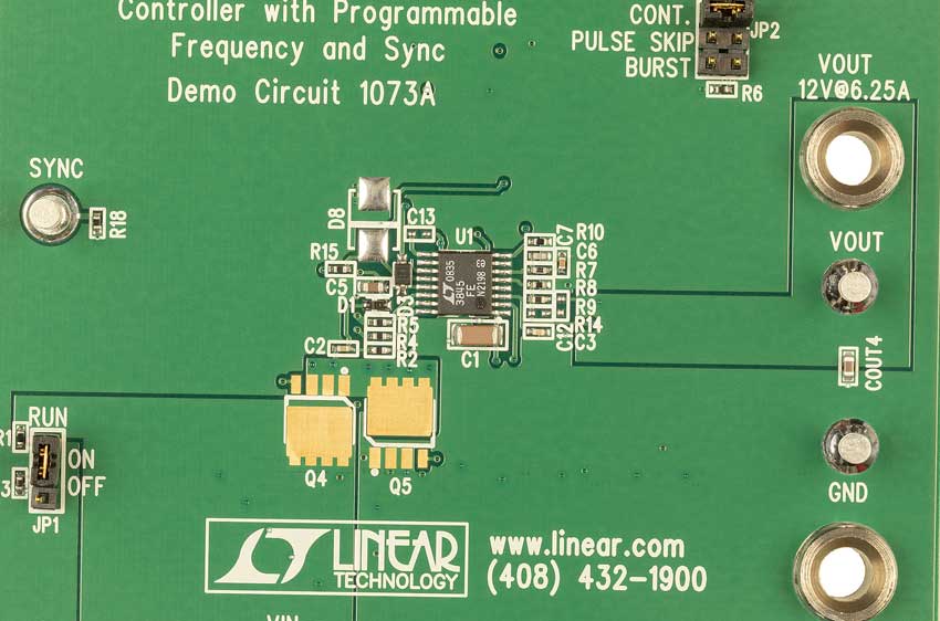DC1073A Demo Board