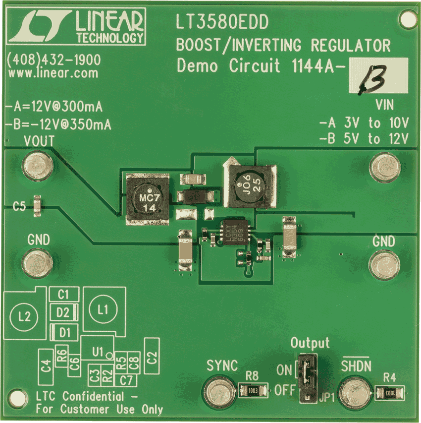 DC1144A-B Demo Board