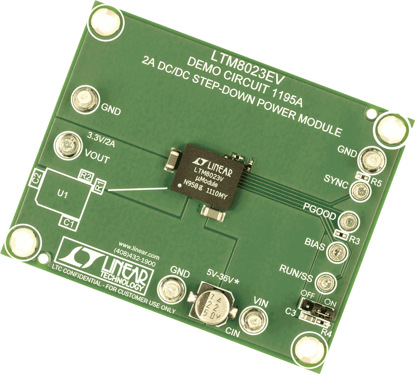 DC1195A Demo Board